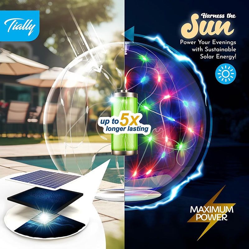 Solar-Powered Inflatable Floating Globe Lights – 2-Pack with Remote, Waterproof LED Sphere Decor for Pool, Garden, Patio & Yard, Auto On/Off, Weatherproof Ambient Lighting for Evening Parties and Outdoor Relaxation (2PCS（Warm Light）)