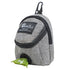 Compact mini backpack dog waste bag holder keeps your hands free during walks and training. Clips to leash or harness, stores rolls of bags plus small treats. Say goodbye to messy pockets. (Grey)