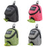 Compact mini backpack dog waste bag holder keeps your hands free during walks and training. Clips to leash or harness, stores rolls of bags plus small treats. Say goodbye to messy pockets. (Grey)