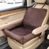 Waterproof Dog Car Seat Bed for Front Passenger Seat, Portable Pet Car Booster Seat with Anti-Slip Base and Soft Bolster, Travel Dog Bed for Small Pets, Machine Washable Pet Seat Protector for Cars (Black)