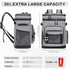 Large Capacity 30L Insulated Cooler Backpack Leakproof Waterproof Thermal Bag for Outdoor Picnic Camping Beach Fishing Travel Hiking and Day Trips (LightGrey)