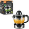 Electric Citrus Juicer with 700ml Capacity, Effortless Orange and Lemon Squeezing, Compact Countertop Design with Pour Spout and Handle for Fresh Homemade Juice in Any Kitchen (Transparent)