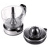 Electric Citrus Juicer with 700ml Capacity, Effortless Orange and Lemon Squeezing, Compact Countertop Design with Pour Spout and Handle for Fresh Homemade Juice in Any Kitchen (Transparent)