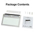 Solar Powered Motion Sensor Wall Light with Dual-Head LED Spotlight, IP65 Waterproof Outdoor Security Lamp for Patio, Doorway, Stairs, and Building Exterior, Auto On/Off at Dusk, 4 Adjustable Lighting Modes, Energy-Efficient and Weather-Resistant (3PCS)