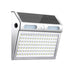 Solar Powered Motion Sensor Wall Light with Dual-Head LED Spotlight, IP65 Waterproof Outdoor Security Lamp for Patio, Doorway, Stairs, and Building Exterior, Auto On/Off at Dusk, 4 Adjustable Lighting Modes, Energy-Efficient and Weather-Resistant (4PCS)
