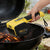 Electric BBQ Grill Cleaning Brush 3000mAh Rechargeable LED Scrubber Yellow