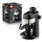 Compact 3.5Bar Semi-Automatic Espresso Machine with Steam Milk Frother for Home, Office, and Small Kitchen Use (Black)