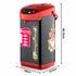 6.8L Electric Thermostatic Hot Water Boiler with Stainless Steel Interior, Floral Pattern, Keep Warm Function for Home and Small Office Daily Hot Water Use (Red)