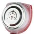 6.8L Electric Thermostatic Hot Water Boiler with Stainless Steel Interior, Floral Pattern, Keep Warm Function for Home and Small Office Daily Hot Water Use (Red)