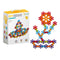 3D Plum Blossom Building Blocks for Kids – DIY Creative Puzzle Toy for Ages 3+ with 112, 302, or 902 Pieces, Safe Plastic, Reusable Storage Bag, and Idea Guide for Endless Fun (902PCS)