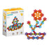 3D Plum Blossom Building Blocks for Kids – DIY Creative Puzzle Toy for Ages 3+ with 112, 302, or 902 Pieces, Safe Plastic, Reusable Storage Bag, and Idea Guide for Endless Fun (902PCS)