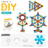 3D Plum Blossom Building Blocks for Kids – DIY Creative Puzzle Toy for Ages 3+ with 112, 302, or 902 Pieces, Safe Plastic, Reusable Storage Bag, and Idea Guide for Endless Fun (902PCS)