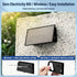 Solar Powered Triple-Sided Wall Light, 10-Pack Warm White, 5 Modes, Dusk-to-Dawn