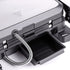 Two-in-One Electric Grill and Sandwich Maker with Interchangeable Non-Stick Plates, 180-Degree Flip-Open Design for Steaks, Paninis, Waffles, and Breakfast Favorites in Home Kitchens (Black)
