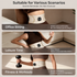 EMS Red Light Pulse Massage Belt with Heat, Portable Wearable Muscle Stimulator for Waist, Arm and Leg Relaxation at Office, Home and Gym (Pulse belt（Free extension strap）)