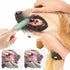 Gentle Silicone Finger Toothbrush for Cats and Dogs – Reusable, Soft 360° Bristle Design for Daily Plaque and Tartar Removal, Comfortable Pet Dental Care at Home (Green)