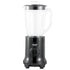 Four-in-One Electric Food Processor Blender with Multi-Function Cups for Juicing, Meat Grinding, Coffee Bean Milling and Baby Food Prep in Home Kitchens (Black)