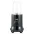 Four-in-One Electric Food Processor Blender with Multi-Function Cups for Juicing, Meat Grinding, Coffee Bean Milling and Baby Food Prep in Home Kitchens (Black)