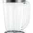 Four-in-One Electric Food Processor Blender with Multi-Function Cups for Juicing, Meat Grinding, Coffee Bean Milling and Baby Food Prep in Home Kitchens (Black)
