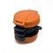 Electric Burger & Sandwich Maker for Home, Non-Stick Dual Heating Plates, Quick Breakfast Grill for Ham, Egg, and Toast, Compact Lightweight Design for Easy Everyday Meals (Orange)
