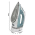 2-in-1 Corded and Cordless Steam Iron with Ceramic Soleplate, 2200W Powerful Handheld Garment Steamer for Horizontal Ironing and Vertical Garment Steaming, Ideal for Home and Small Clothing Business Use (Black)