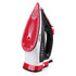 2-in-1 Corded and Cordless Steam Iron with Ceramic Soleplate, 2200W Powerful Handheld Garment Steamer for Horizontal Ironing and Vertical Garment Steaming, Ideal for Home and Small Clothing Business Use (Black)