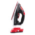 2-in-1 Corded and Cordless Steam Iron with Ceramic Soleplate, 2200W Powerful Handheld Garment Steamer for Horizontal Ironing and Vertical Garment Steaming, Ideal for Home and Small Clothing Business Use (Black)