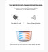 Three-in-One Visual Convection Air Fryer with 12L Large Capacity, 360° Circulating Heat, Low-Oil Cooking for Roast Chicken, Fries, Wings, Pizza and Daily Family Meals (Transparent)