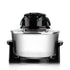 Three-in-One Visual Convection Air Fryer with 12L Large Capacity, 360° Circulating Heat, Low-Oil Cooking for Roast Chicken, Fries, Wings, Pizza and Daily Family Meals (Transparent)