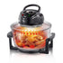 Three-in-One Visual Convection Air Fryer with 12L Large Capacity, 360° Circulating Heat, Low-Oil Cooking for Roast Chicken, Fries, Wings, Pizza and Daily Family Meals (Transparent)