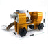 Manual Chainsaw Chain Sharpener with Diamond Burr and Clamping Jig for Outdoor Logging and Woodworking Maintenance (Sharpener (3 Heads + 1 Bracket))