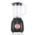 Versatile Electric Blender and Grinder for Home Kitchen, Smoothies, Baby Food, Coffee Beans, and Dry Ingredients with Stainless Steel Blades (Black)