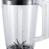 Versatile Electric Blender and Grinder for Home Kitchen, Smoothies, Baby Food, Coffee Beans, and Dry Ingredients with Stainless Steel Blades (Black)