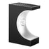Solar Crescent Moon Step Light with Monocrystalline Silicon Panel, ABS & PS Construction, IP65 Waterproof, 3000K Warm White or 6000K Cool White Options for Outdoor Garden Paths, Driveways, and Wooden Deck Stairs (6PCS, Warm White Light)