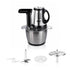 Multifunctional Electric Food Processor and Meat Grinder with 3.0L Stainless Steel Bowl, 300W Powerful Motor for Chopping, Slicing, Shredding, and Mixing Tasks in Everyday Home Cooking (Silver)