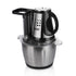 Multifunctional Electric Food Processor and Meat Grinder with 3.0L Stainless Steel Bowl, 300W Powerful Motor for Chopping, Slicing, Shredding, and Mixing Tasks in Everyday Home Cooking (Silver)