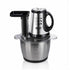 Multifunctional Electric Food Processor and Meat Grinder with 3.0L Stainless Steel Bowl, 300W Powerful Motor for Chopping, Slicing, Shredding, and Mixing Tasks in Everyday Home Cooking (Silver)
