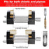 Adjustable Honing Guide Tool Set for Woodworking Chisels and Plane Blades with Rolling Base Angle Setting Plate and Multi-Angle Gauge for Sharpening Precision (Black)