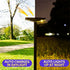 Solar Powered Pathway Lights with PET Laminated Monocrystalline Panel, NiMH Battery, and Black Aluminum Body – Auto On/Off at Dusk, Cordless Installation for Garden Walkways, Patio Steps, Flower Beds, and Landscape Accents – Choose 6000K Cool White or 300