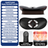 Smart EMS Lumbar Massager with Heat, Airbag Traction and Pulse Modes for Home Relaxation, Muscle Relief and Daily Back Comfort (Flagship Model)