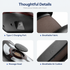 Smart EMS Lumbar Massager with Heat, Airbag Traction and Pulse Modes for Home Relaxation, Muscle Relief and Daily Back Comfort (LCD Hand Control Model)