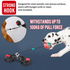 Heavy-Duty Suction Cup Anchor for Large Dogs, Dual 120mm Cups, Rotating Ring