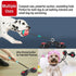Heavy-Duty Suction Cup Anchor for Large Dogs, Dual 120mm Cups, Rotating Ring