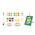3-in-1 Kids Golf Putting & Tossing Game Set for Indoor/Outdoor Family Fun – Includes Stainless Steel Putter, Cloth Mat, Soft Balls, Beanbags, and Rings for Interactive Play (B)