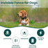 GPS Smart Pet Fence Training Collar with Wireless Boundary Control, Bluetooth App Customization, and Rechargeable Battery for Outdoor Dog Training and Safety (Black)