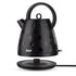 Electric Kettle 2L Large Capacity Rapid Boil Water Heater with Wide Top Handle and Clear Water Level Window for Home Office Tea and Coffee (Black)