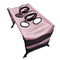 Foldable Pet Grooming Table for Cats & Small Dogs, Pink Mesh Bed, 60x30x40cm