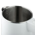 Compact 600W Electric Kettle with Stainless Steel Interior, 0.8L Capacity and 360° Rotating Base for Home, Office and Travel Beverages (Black)