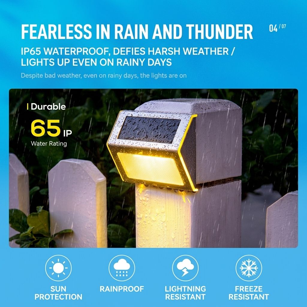 Solar Powered Step Lights, 24-Pack 3000K Warm White, IP65 Stainless Steel