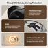 EMS Microcurrent Pulse Waist Massage Belt with Graphene Heating & Lumbar Support, Foldable & Washable for Home, Office & Fitness Relaxation (Pulse belt (Free extension strap))
